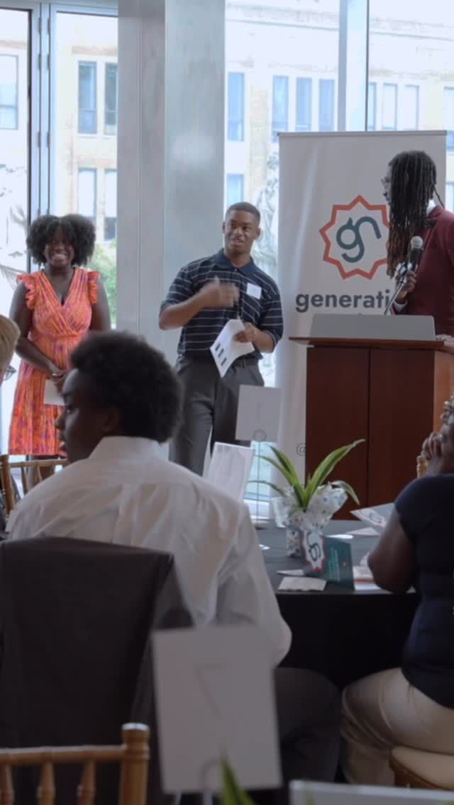 🎉 Chosen by students. Leadership that hits different. 🎉

At our annual breakfast, West Charlotte student leader Quinten Canty honors Charles Jeter as GenerationNation’s 2025 Civic Leader of the Year 🏆—an award selected by students across our community.

Mr. Jeter works tirelessly to ensure student voice is present at every CMS school board meeting 🎤📚. 

Students especially value how he engages in meaningful dialogue with them, helping youth to understand policy and politics in a clear, honest, and respectful way, treating students as true partners in the civic process 🤝.

That’s what real leadership looks like 💡 showing up for students, listening, and empowering young people to learn and lead ✨.

Well deserved, Mr. Jeter! 🚀🗳️ Together, we’re developing a new generation of civic leaders!