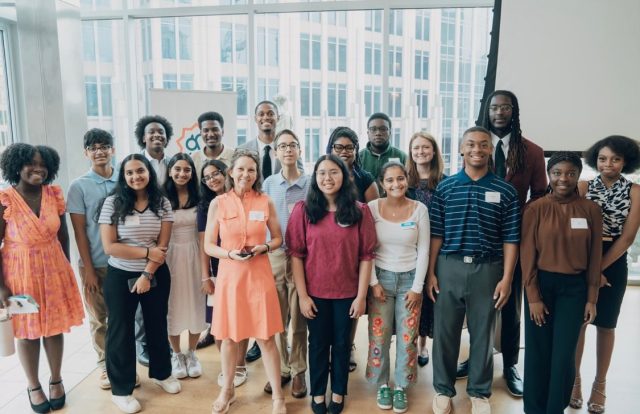 Please consider making a donation to GenerationNation this Giving Tuesday (or any time of the year). By making a financial donation to GenerationNation, a 501c3 nonprofit organization focused on K-12 civic literacy and youth civic leadership education, you can help to ensure that every student has the opportunity to be a civic leader! Help youth to gain knowledge and experience to transform our schools, cities, and nation for the better and gain skills and networks for success now and into college, career, and civic life. Make a donation at donorbox.org/gnfund, Venmo @generationnation, Cashapp $generationnation, or mail a check to PO Box 31365, Charlotte NC 28231. Contact Amy Farrell to discuss a sponsorship, grant, or to underwrite a program. Thank you!