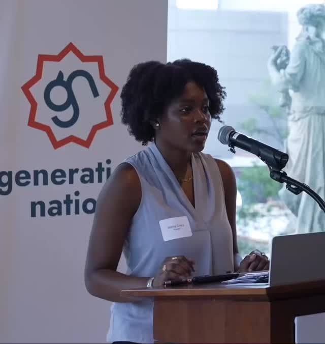“You aren’t just the future leaders in this room. You are leaders already, making an impact right now.”

🌟 Many thanks to Charlotte City Council District 1 Representative @danteandersonclt for reminding everyone at the Civic Leaders Breakfast that young people are not simply preparing to lead some day: they are already making a difference today.

Anderson celebrated the leadership, brilliance, and engagement of GenerationNation students, sharing how every opportunity to work alongside the youth leaves her inspired by what lies ahead for Charlotte: young people who are paying attention, staying engaged, and asking smart and tough questions. 

Their voices, ideas, and leadership are an important part of the vision shaping our city today. 💫

🙌🏾 Great job by student leader Winny Gracy in introducing Councilmember Anderson!